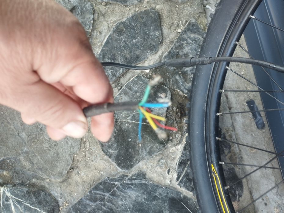 Roata cu motor  bicicleta electrica