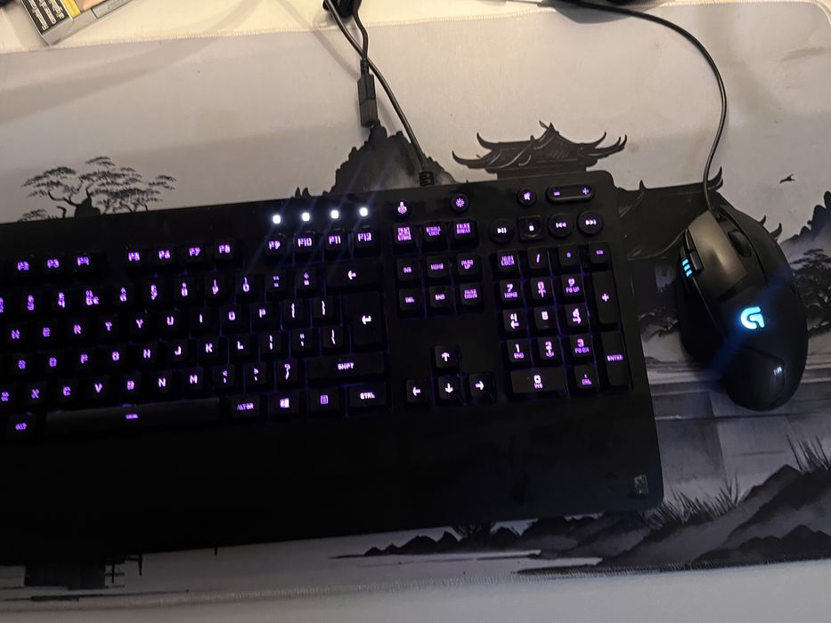 Tastatura + Mouse Gaming Logitech G402 G 213