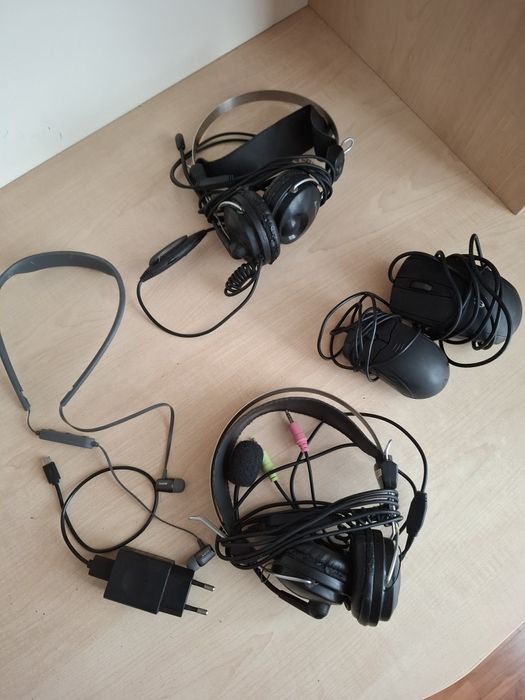 Продам наушники, мышки компьютерные