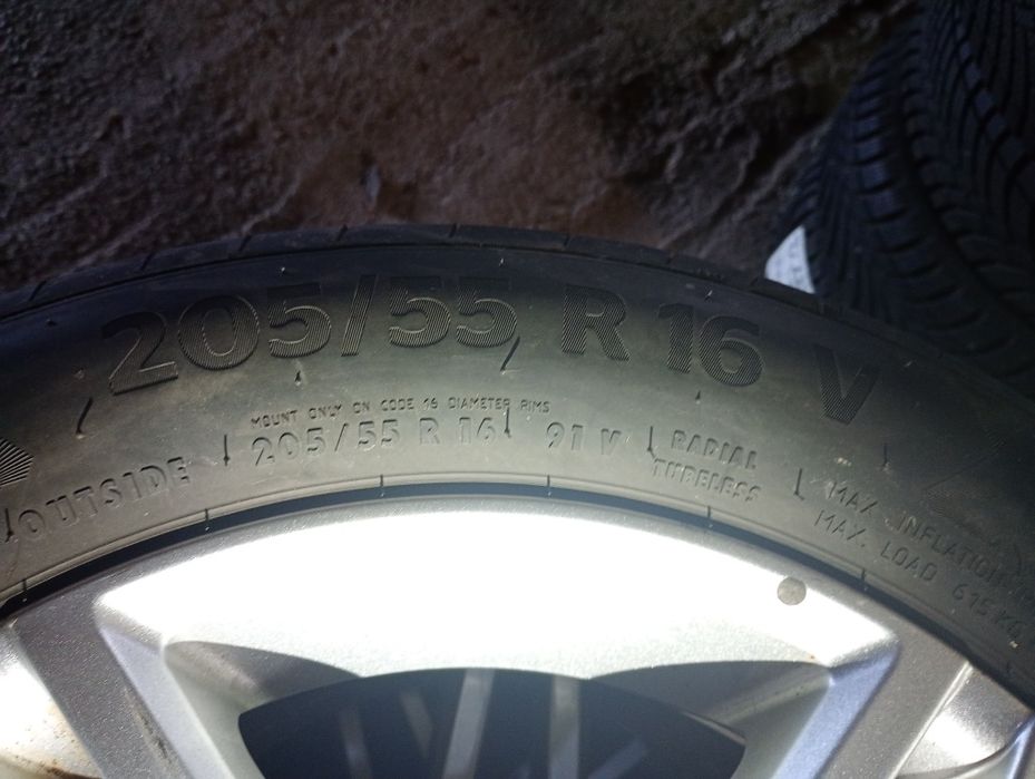 BMW ALUTEK джанти със летни гуми 205/55/16 7J ET31 5x120 цо 70