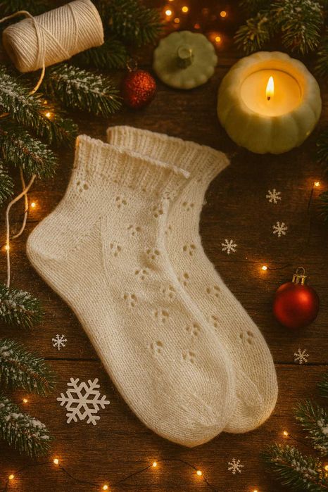 Ръчно плетени чорапи