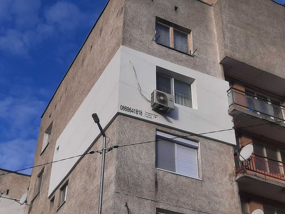 Външна  топлоизолация на ниско и високо-Силистра