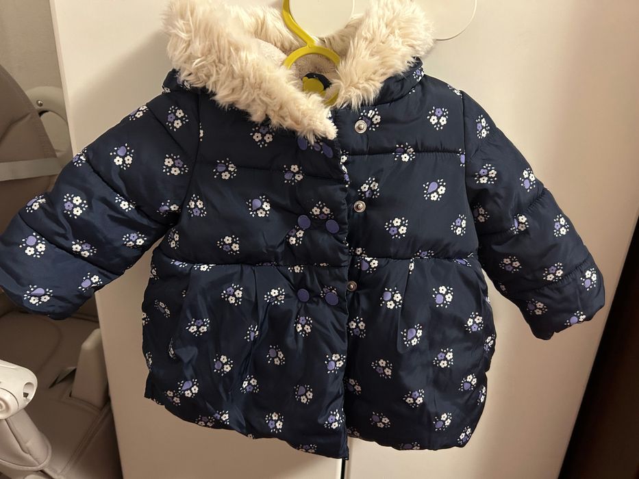 Бебешко зимно яке Obaïbi 68 см – като ново