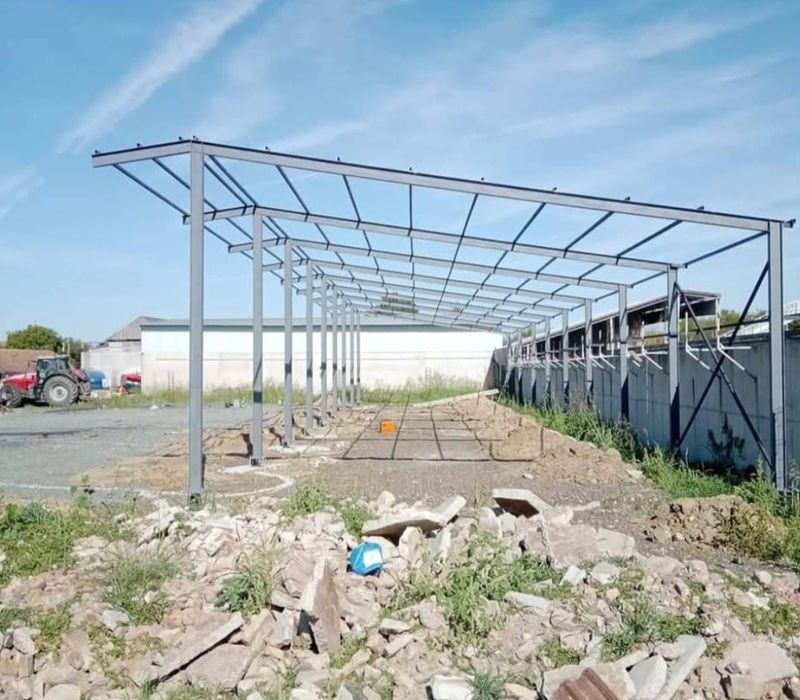 Vand structura metalica 8x10x4/3.5h