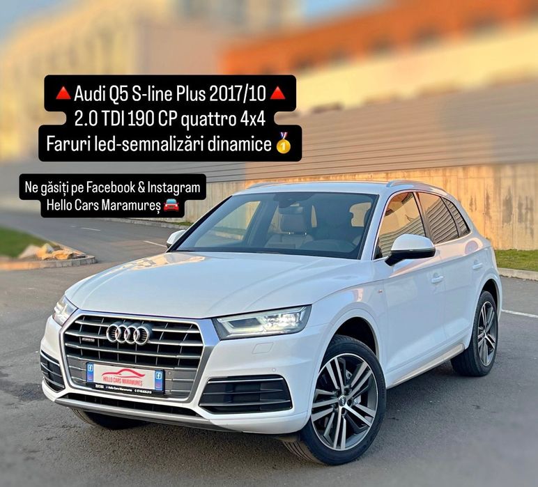 Audi Q5 Audi Q5 S-line plus 4x4 interior piele+alcantara gri