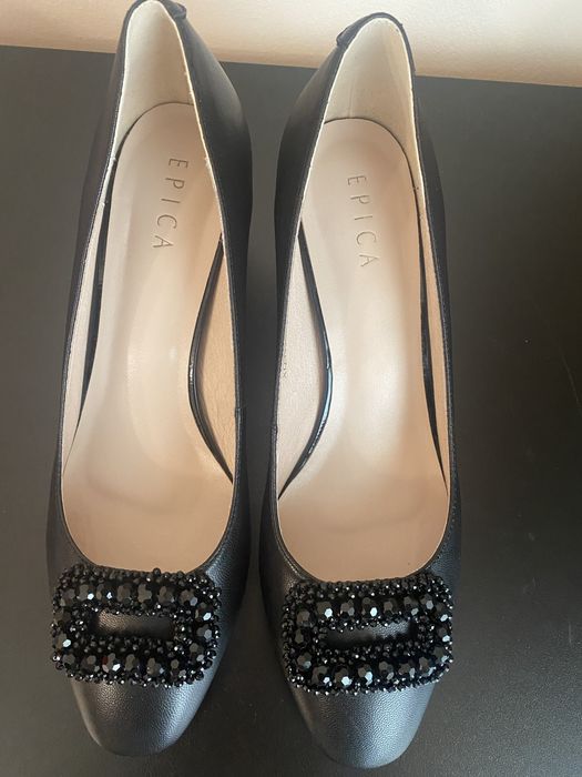 Pantofi piele noi, 40