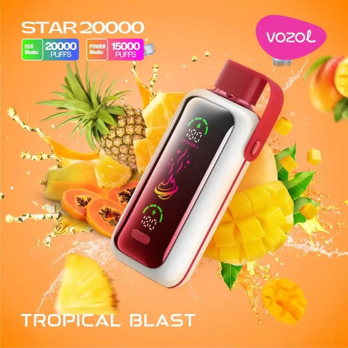 Vape vozol arome fructe 20.000 puffs