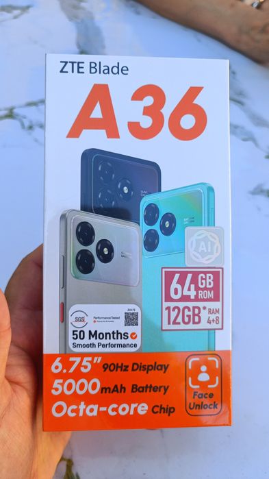 ZTE A36 новый в упаковке