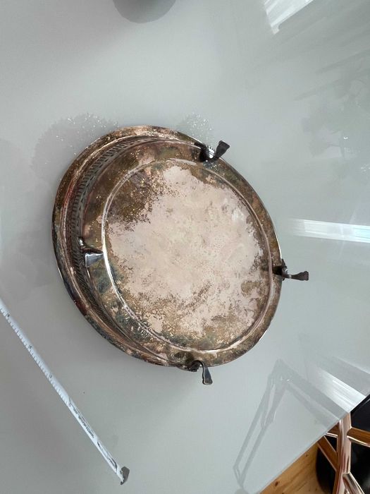 cos menaj pt fructe BROGGI Milano din argint anii 1850 lucrat manual