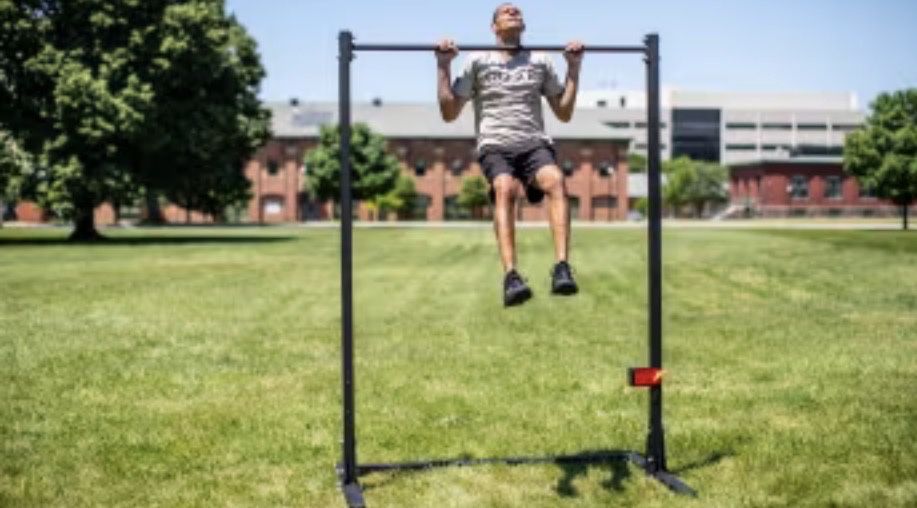 Mil pull up station Rogue fitness