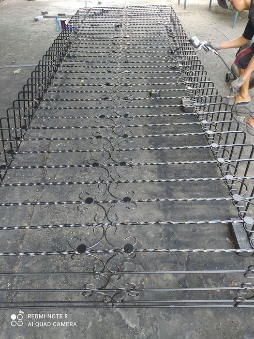 Решотка казирок кладка балкон перила