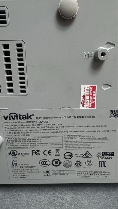 Проектор VIVITEK DW855