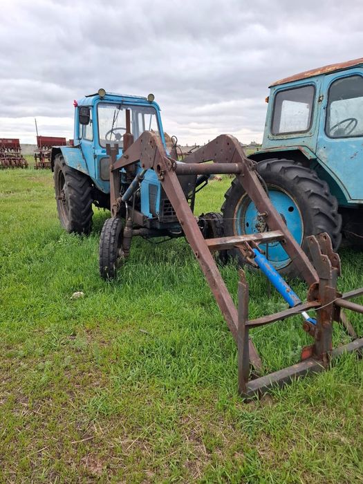 Продам МТЗ-80 с куном, прицеп 600 000