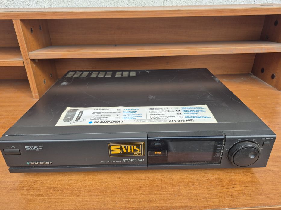 Vând Video recorder S-VHS,Marca Blaupunkt model RTV-915EGC,made in japan