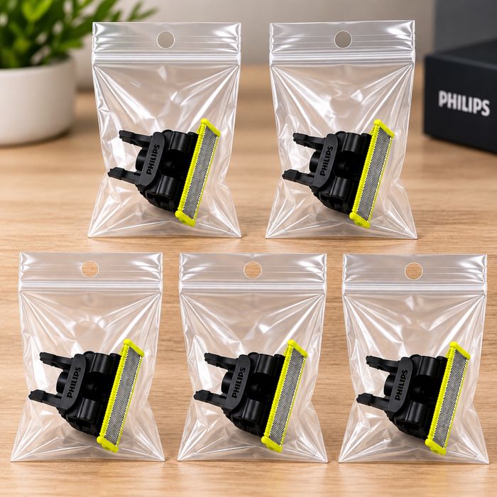 Philips OneBlade – Set 5 Rezerve Lame Originale