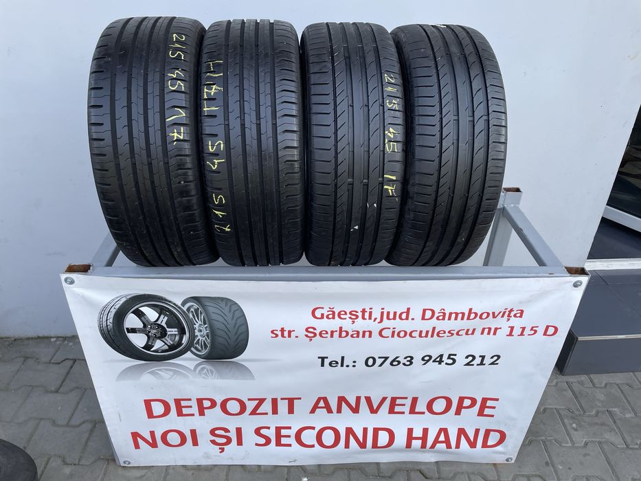 Cauciucuri 215/45R17 Continental, anvelope vara 215/45/17