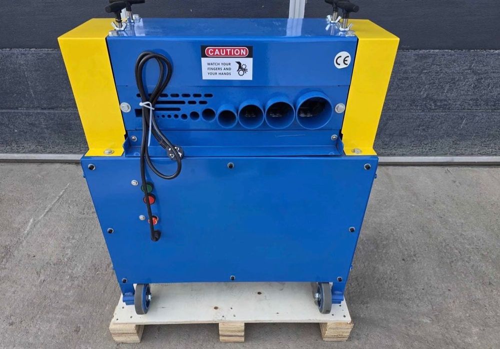 Mașină noi industriale de dezizolat decojit deblancat cabluri cupru aluminium cu capacitate de 1,5-72 mm, putere de 3 kW și alimentare la 220v