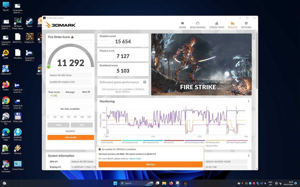 Calculator gaming Biostar-BMW,i5,12GB RAM, AMD RX 580, 1256GB SSD+raid