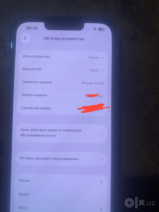 iPhone 13 Pro — Face ID, True Tone ishlaydi 128/90