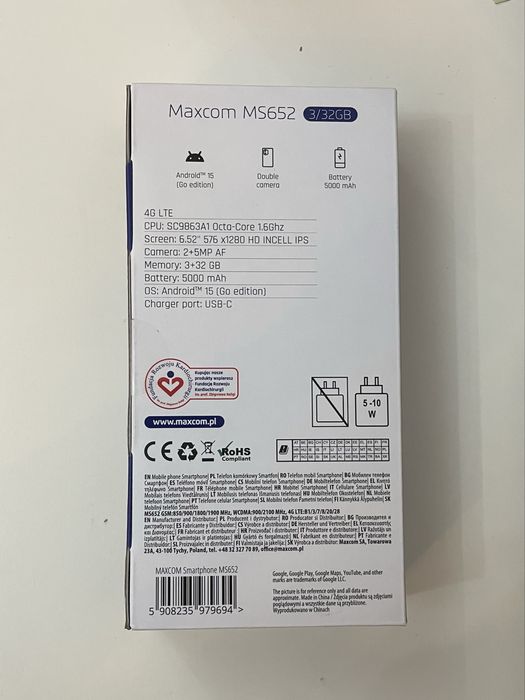 ‼️VÂND Telefon MaxCom MS652 NOU‼️