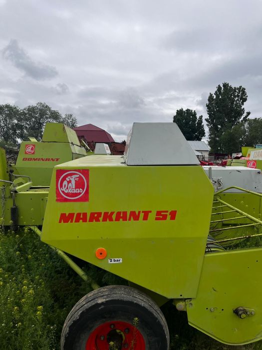 Пресс подборщик Claas markant 51