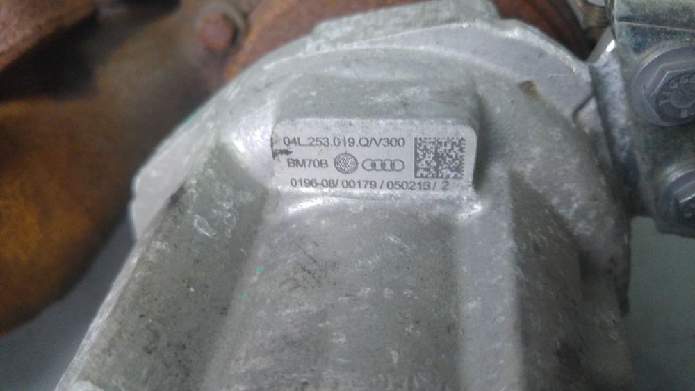 turbina 2.0 tdi crb audi a3 8v vw golf 7 seat leon 04l253019q