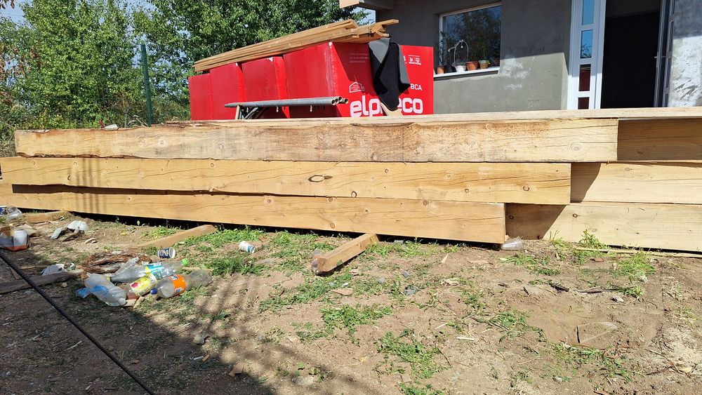 Grinzi lemn 25x25x500 cm