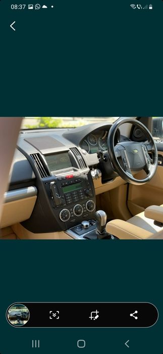 Bara capota aripi tragar land Rover freelander