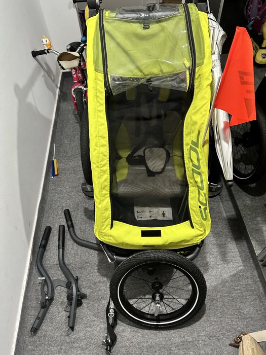 Cărucior pentru copii TaXXi S'Cool Kids Elite one Lime