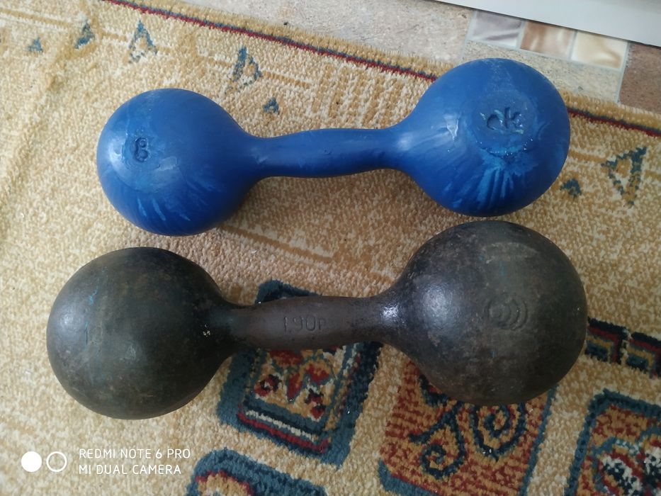 Гантель 8 кг бензострой