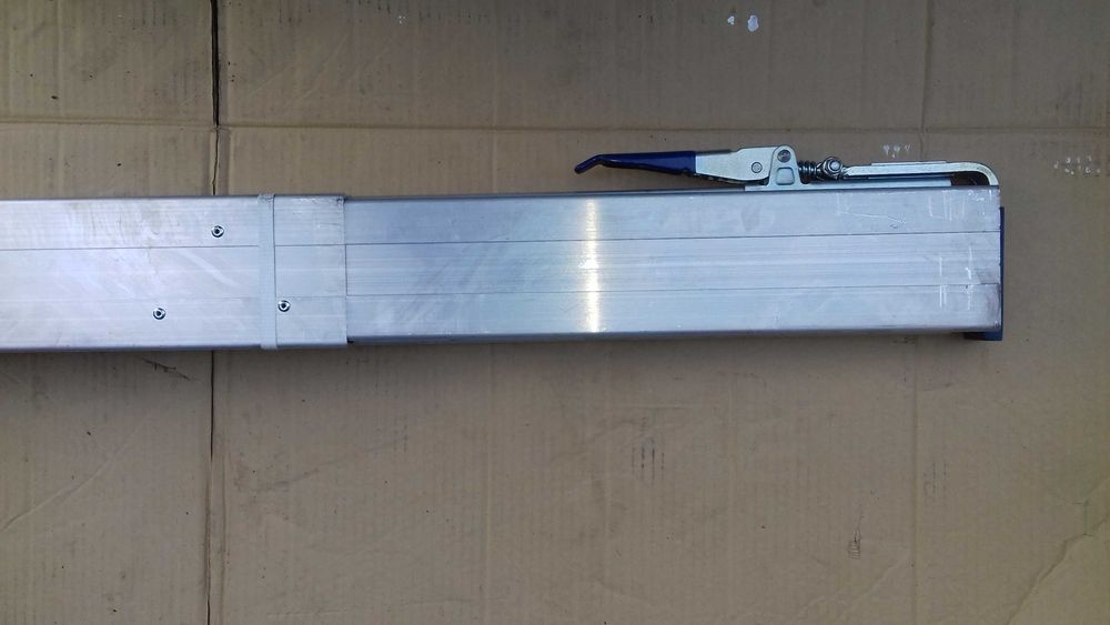 Bară protecție/fixare marfă pentru remorcă TIR, ajustabilă, ALUMINIU