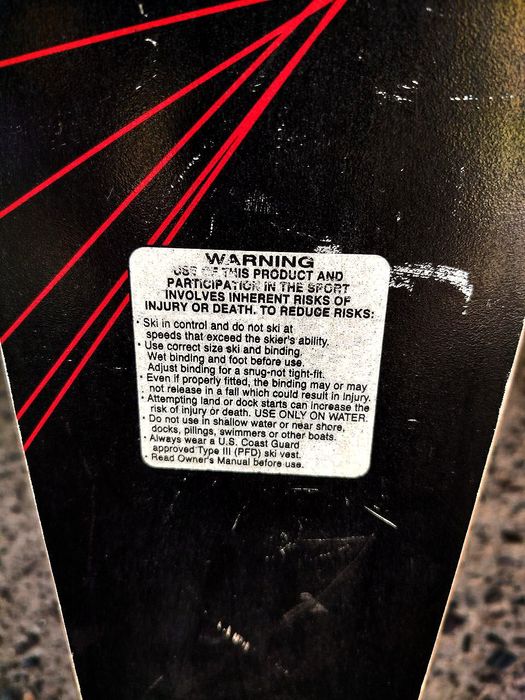 Водные лыжи Из дерева