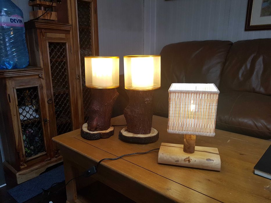 Декоративни лампи от масив ( Промо 50 лв.)