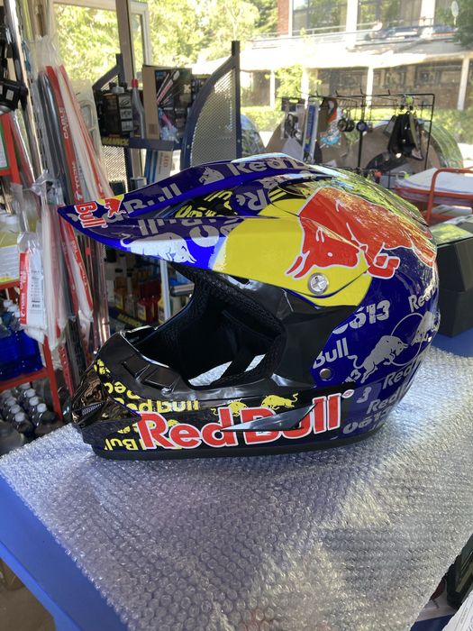 Нова кросова каска RedBull M, Л, Хл/ каска крос