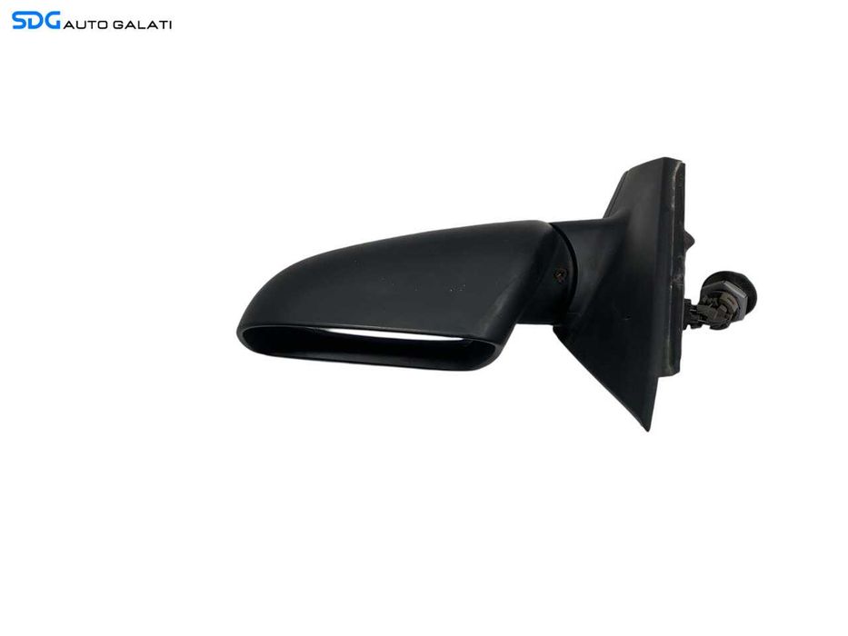 Oglinda Stanga Manuala Volkswagen Polo 9N 2002 - 2009 Cod 600857933 Culoare neagra [L6458]