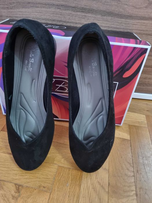 Нови дамски велурени обувки Paollobotticelli