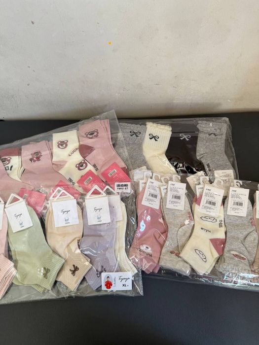 Детские и взрослые носки и пятки из Пекина