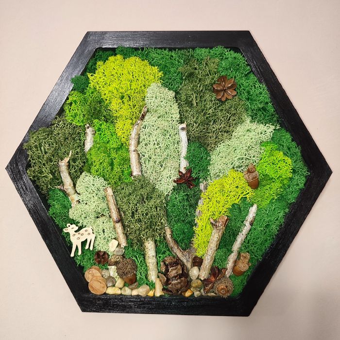 Пана със скандинавски мъх