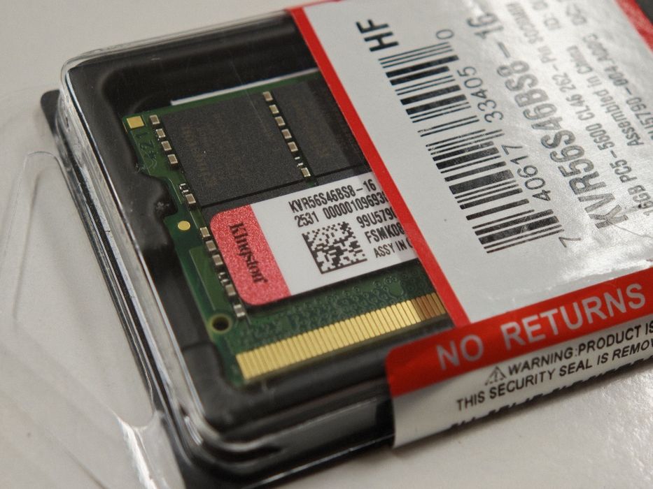 16GB DDR 5 5600 RAM SO-DIMM Kingston