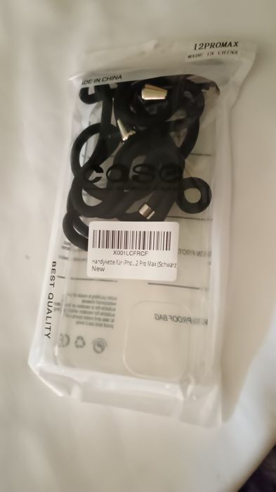 Husa pentru iPhone 12 Pro Max cu șnur