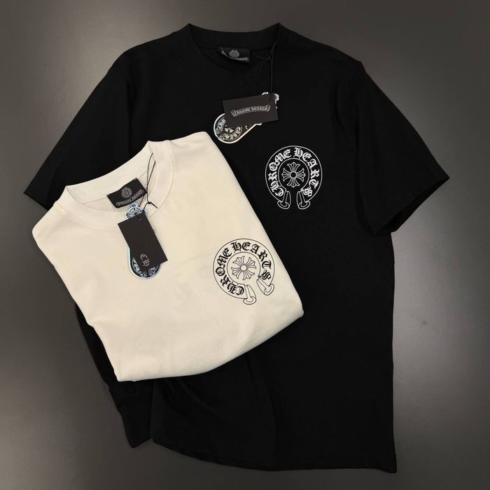 Модерни мъжки тениски CHROME HEARTS – стил, комфорт и перфектна визия за лятото!