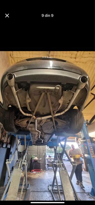 Evacuare inox audi A4 B6 B7 Cabrio 1.8 turbo 163cp