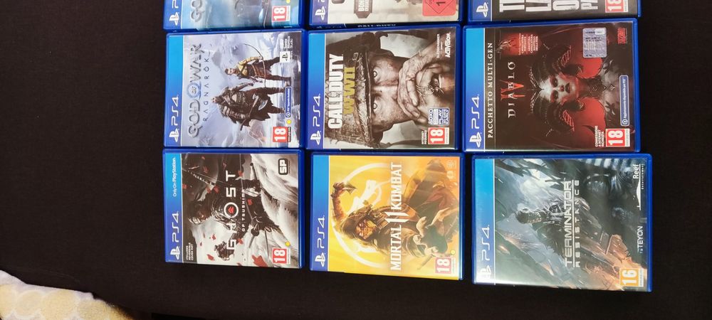 PS4 slim 1tb ssd и 12 игри