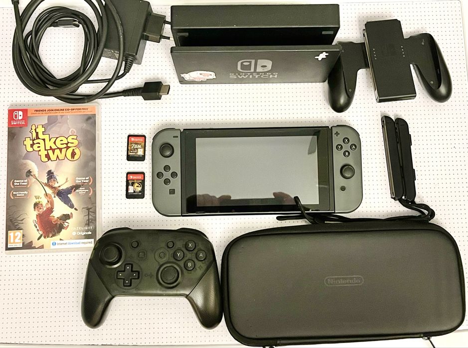 Продам комплект nintendo switch