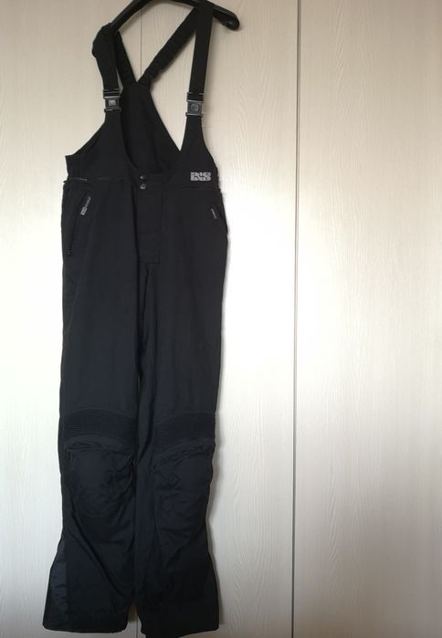 Pantaloni IXS moto scuter atv impermeabili M cu bretele