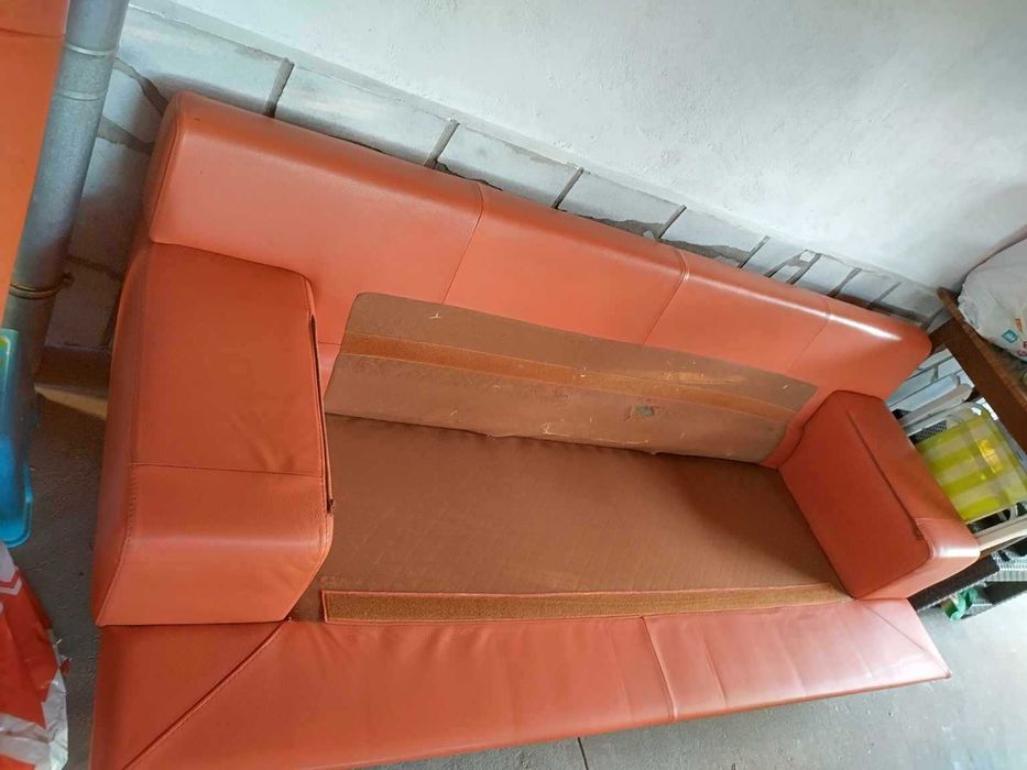 СТРАХОТЕН диван - естествена кожа