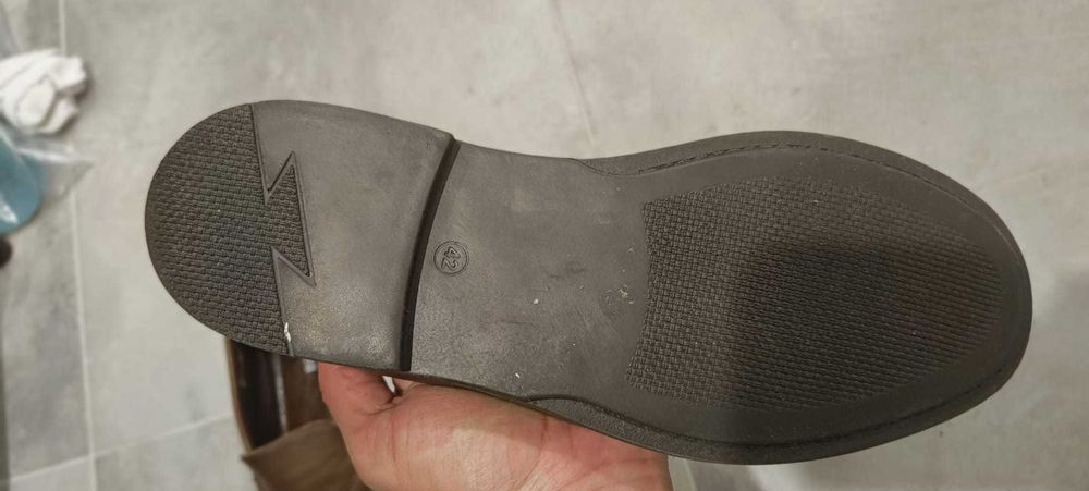 Mocasini pantofi din piele naturala barbati maro Bravelli marime 42