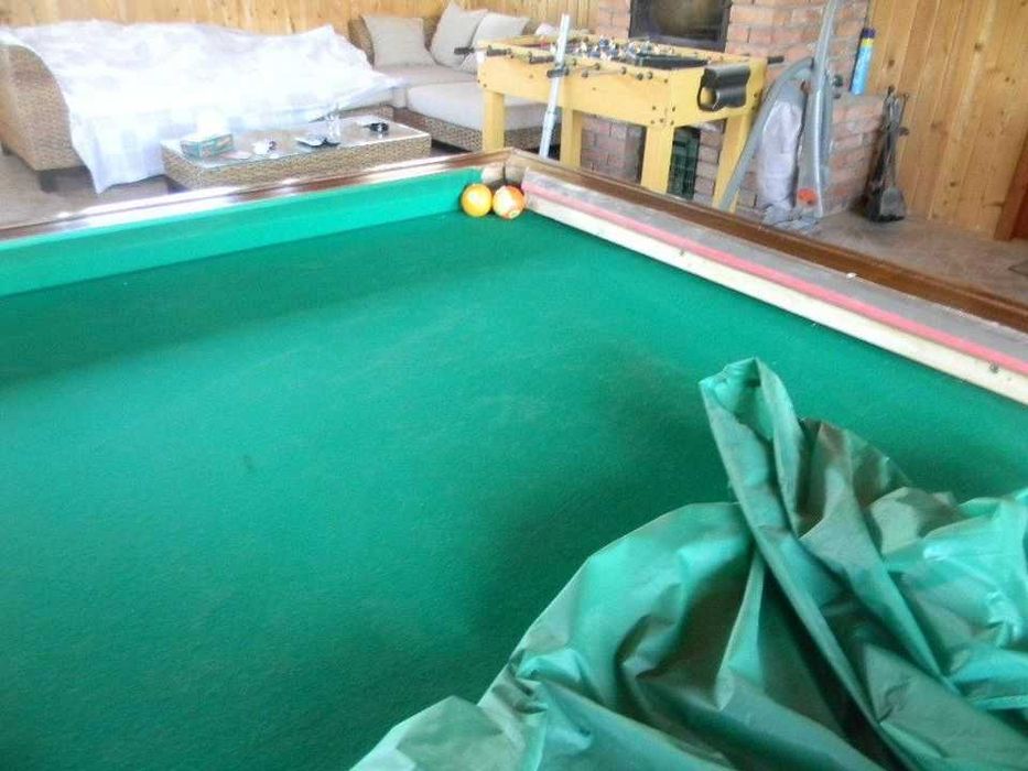 POSTAV mese de biliard, tacuri biliard, bile si varfuri, creta biliard