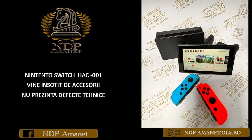 NDP Amanet Calea Mosilor 298  NINTENDO SWITCH (47678)