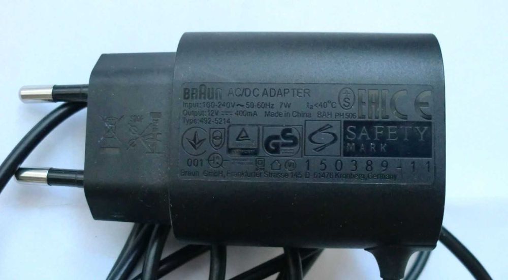 Incarcator aparat ras masina tuns epilator  Braun 492-5214 12v 400mAh